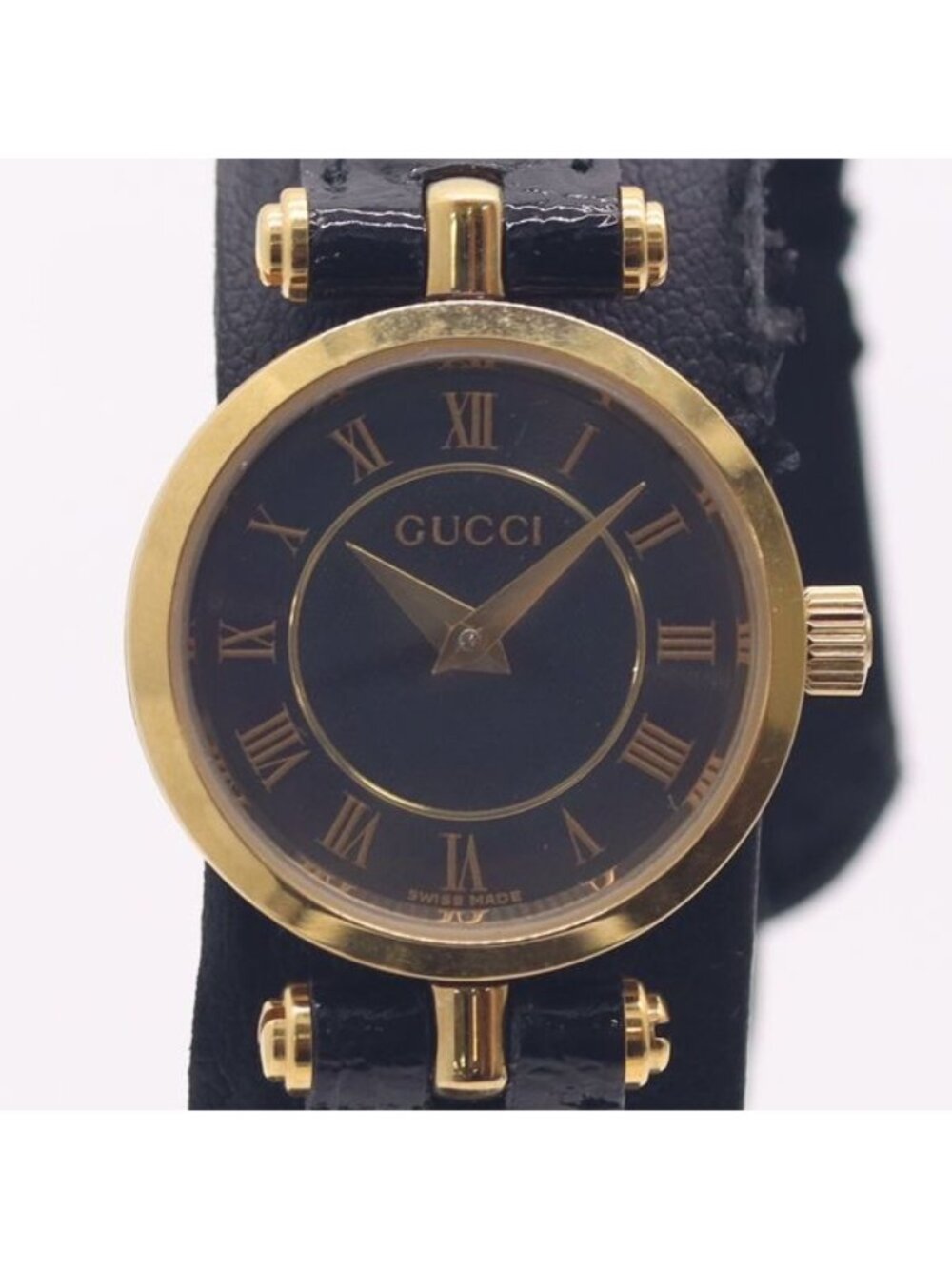 Gucci Sherry Line Black Dial Watch